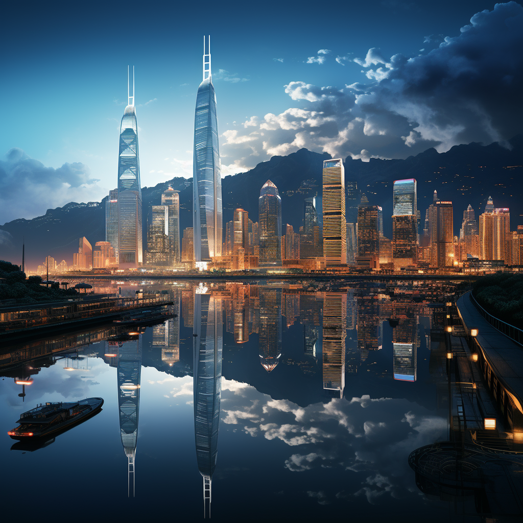Exploring the Majesty of Hong Kong's International Finance Centre: An Iconic Waterfront Landmark